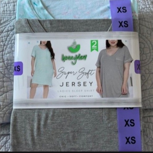 Honeydew Ladies - SLEEP SHIRT - 2 PACK (XS, S, M) - Picture 9 of 9